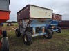 DMI Gravity Flow Seed Wagon: Right Side Dump, Blue - 6