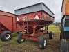 Flow EZ Gravity Flow Wagon: 250 BU, Left Side Dump, Red - 5