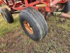 Killbros 375 Gravity Flow Wagon: on JD Running Gear, Left side Dump, Red - 3