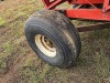 Killbros 375 Gravity Flow Wagon: on JD Running Gear, Left side Dump, Red - 4