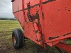 Killbros 375 Gravity Flow Wagon: on JD Running Gear, Left side Dump, Red - 8