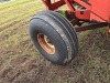 Killbros 375 Gravity Flow Wagon: on JD Running Gear, Left side Dump, Red - 9