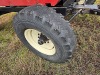 EZ Trail Grain Wagon: Roll Over Canopy, Left Side Dump, 8hp Auger Motor, Red w/ Black Running Gear - 5