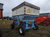 DMI 6280 Gravity Flow Wagon: 250 BU, Right Side Dump, Blue & White - 6