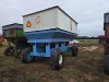 DMI Big-Little Grain Wagon: Right Side Dump, Blue & White - 5