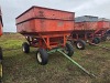 Killbros Gravity Flow Wagon: Left Side Dump, Red, Green Running Gear - 2