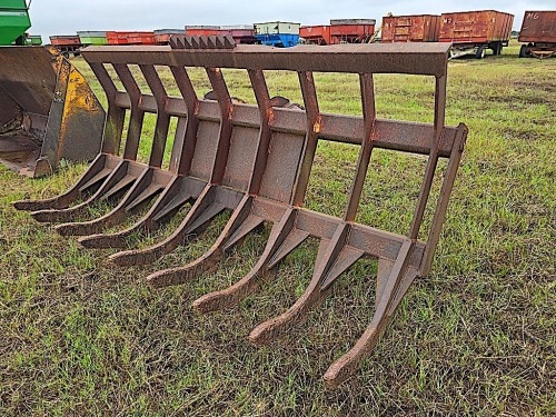 8' Front End Loader Rake