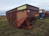 M & W Gravity Flow Wagon: Right Side Dump, Red - 2