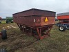 M & W Gravity Flow Wagon: Right Side Dump, Red - 5