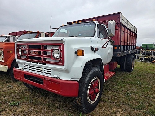 1988 GMC Grain Truck, s/n 1GDL7D1F2JV535660: Auto