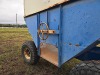 DMI Big-Little Grain Wagon: Left Side Dump, Blue & White - 8