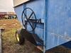 DMI E280 Gravity Flow Wagon: Side Dump, Blue & White - 8