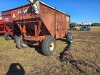 M & W Little Red Gravity Flow Wagon: Left Side Dump, Double Door, Tarp, Auger - 6