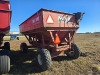 M & W Little Red Gravity Flow Wagon: Left Side Dump, Double Door, Tarp, Auger - 7