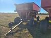 M & W Little Red Gravity Flow Wagon: Left Side Dump, Double Door, Tarp, Auger - 10