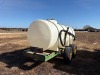 1000-gallon Nurse Tank on Bumper-pull Trailer: 5.5hp Eng., Hoses, Lights - 3