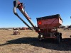 Gravity Flow Seed Tender Wagon: w/ Hyd. Auger, Right Side Dump, Tarp, Weights - 3