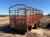 25' Gooseneck Cattle Trailer - 4