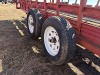 Silage Trailer: Metal, Short Wall, Bumper-pull - 5