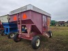 M & W 250 Gravity Flow Wagon: Right Side Dump, Red - 6