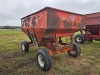 Ficklin 231 Gravity Flow Wagon: Left Side Dump, Red - 6