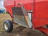 Flow EZ 300 Gravity Flow Wagon: Left Side Dump, Red - 8