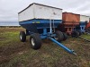 DMI Gravity Flow Wagon: Center Bottom Dump, Blue & White - 2