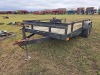 Trailer (No Title - Bill of Sale Only): Metal, Bumper-pull, Wood Floor, S/A