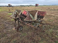 Cultivator w/ Planters and Fertilizer Boxes