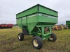 Unverferth 275 Gravity Flow Wagon, s/n D48940107: Left Side Dump, Matching Tires, Green - 6