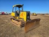 2013 John Deere 650K XLT Dozer, s/n 1T0650KXVDE239887: Canopy, 6-way Blade, Pull Bar, 8688 hrs