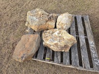 Pallet of 4 Rocks