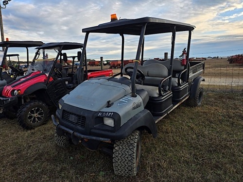 2019 Club Car CarryAll 1700 4WD Utility Cart, s/n SD1947-027880: Kubota Diesel, Dump Bed, Hitch, 2016 hrs