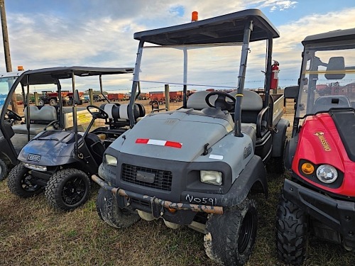 2016 Club Car CarryAll 1500 Utility Cart, s/n RF1646-800125: Dump Bed, Hitch, 3175 hrs