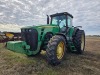 John Deere 8430 MFWD Tractor, s/n RW8430P026652: C/A, Rear Duals - 2