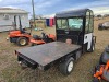 Cushman Utility Cart, s/n 2122657: Encl. Cab, Flatbed, 2636 hrs - 3