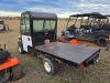 Cushman Utility Cart, s/n 2122657: Encl. Cab, Flatbed, 2636 hrs - 5