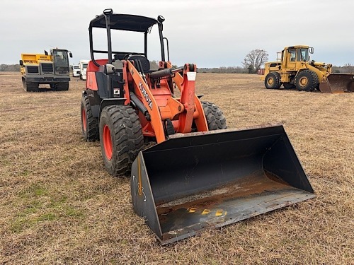 Kubota R630 Rubber-tired Loader, s/n 10365: 9156 hrs