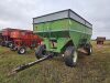 Ficklin 6200 Grain Wagon: Left Side Dump, Green