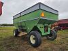 Ficklin 6200 Grain Wagon: Left Side Dump, Green - 7