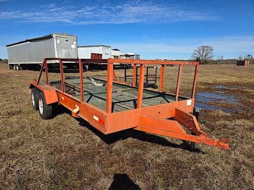 16' Flatbed Trailer (No Title - Bill of Sale Only)