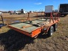 16' Flatbed Trailer (No Title - Bill of Sale Only) - 3