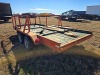 16' Flatbed Trailer (No Title - Bill of Sale Only) - 4