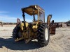 Ford 6635 MFWD Tractor, s/n 001111883 (Salvage): w/ Tiger Side Boom Mower, Trans. Issues - 6