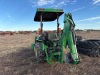 2019 John Deere 3038E Tractor, s/n 1LV3038EHKK125491: JD 300E Loader, JD 370B Backhoe, 201 hrs - 5