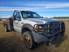 2006 Ford F550 Flatbed 4WD Truck, s/n 1FDAF57P06EC45715: Power Stroke, 237K mi. - 2