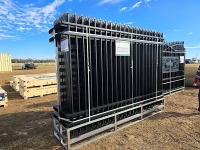 7x10 Continous Fence: 24 Panels, 25 Posts