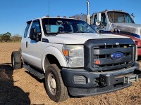 2015 Ford F350 4WD Truck, s/n 1FD8X3F67FE88015 (Inoperable): Eng. Locked Up, No Bed, 166K mi. (Utility-Owned)