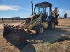 New Holland 555E 4WD Extendahoe, s/n 031001904: 9070 hrs - 2