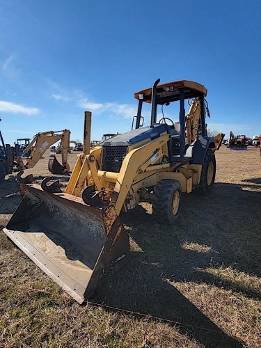 John Deere 310G Loader Backhoe, s/n T0310GX945668: 4-post Canopy